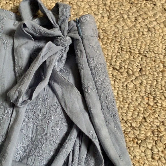 Ruffle Floral Sewn Skirt - Picture 5 of 7